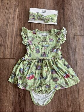 Little Crowns & Capes Berenstain Bears® Baby Flutter Dress